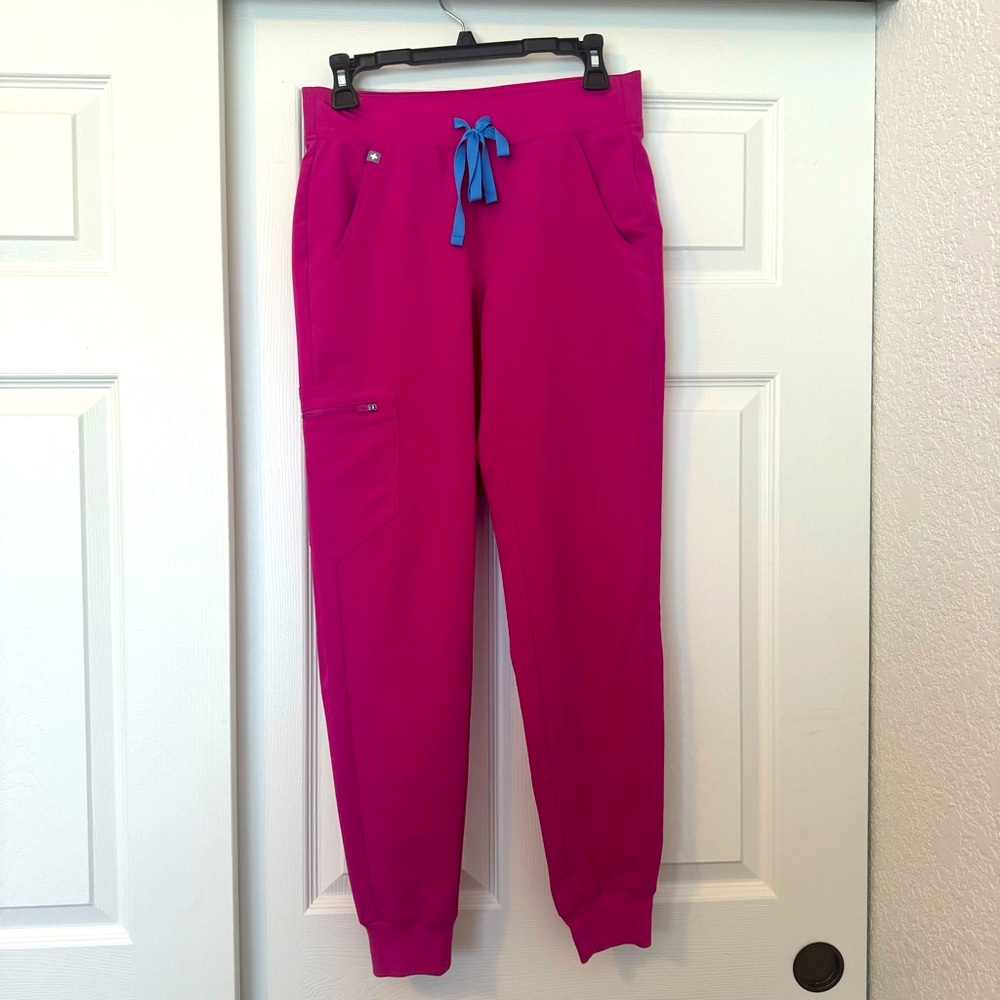 Pink FIGS Scrub Pants